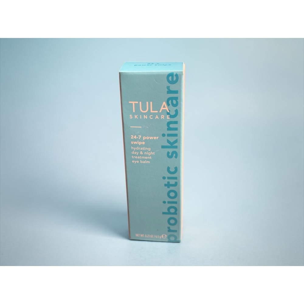 Tula Skincare 24-7 Power Swipe Hydrating Day Night Treatment Eye Balm 0.23oz NEW